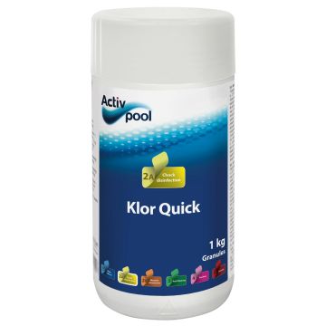Swim & Fun Pool Klor Quick Granules Desinfektionsmiddel til vand