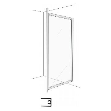 Ifö solid gulv- og loftstøtte svgt