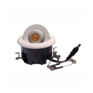 Punto 52 GRAFIT spot inkl. driver Hvid IP65