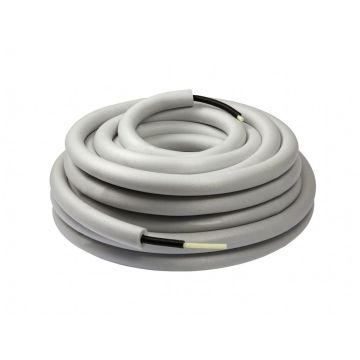 Wavin ø18mm r.i.r. m/ 20mm isolering - 50 meter