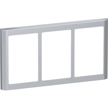 LK Fuga SOFT 63 designramme 3 x 1½ modul vandret