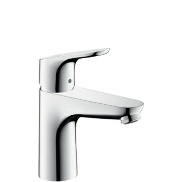 hansgrohe Focus håndvaskarmatur 100 med løft-op bundventil