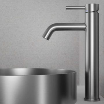Lavabo Primy Wave high steel håndvaskarmatur u/bundventil