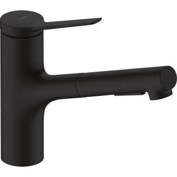 hansgrohe Zesis M33 køkkenarmatur 150 m/udtræksbruser, 2jet