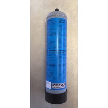 ZegoWater Co2 engangs flaske til sparkling 0,6 kg.
