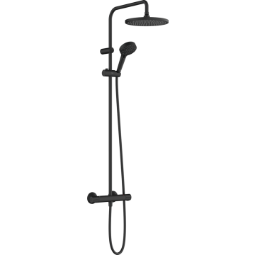 hansgrohe Vernis Blend Showerpipe 240 1jet med termostat, mat sort