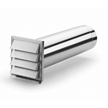 Silverline lamelrist rustfrit stål m/gennemføring Ø150 mm