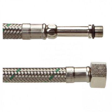 Tilslutningsslange stålflex M10