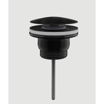 Scandtap Steel Pop-up bundventil universal Duo Shadow