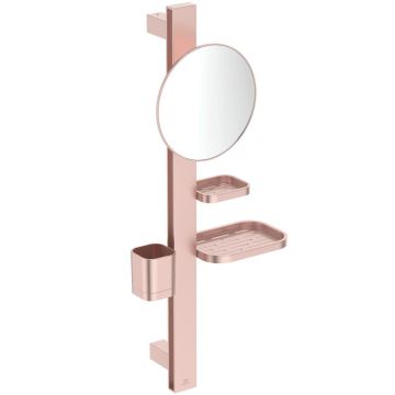 Ideal Standard Alu+ spejl- og hyldesystem small rose