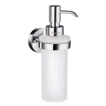 Smedbo HOME sæbedispenser materet glas/poleret krom