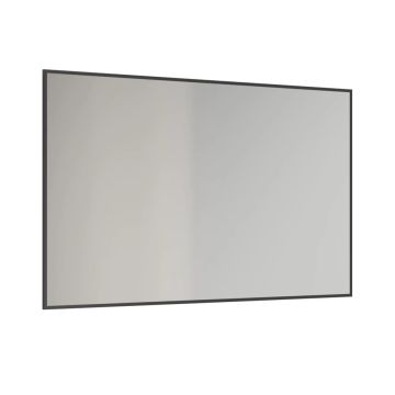 Dansani Mido+ Select spejl m/sort ramme 70,4x120,4 cm