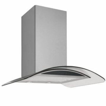 Silverline Melin stål væghængt emhætte 60cm