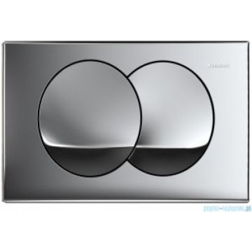 Geberit Delta20 Betjeningsplade krom 115.100.21.1