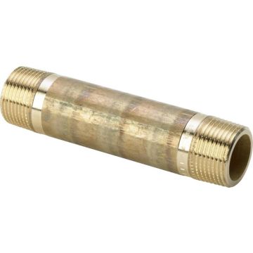 Nippelrør Rødgods 1/2"