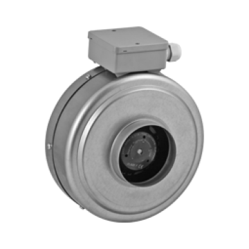 Kanalventilator varmeflytning