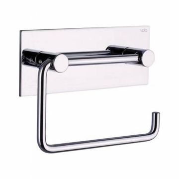 Vola T12 papirholder med bagplade - Krom