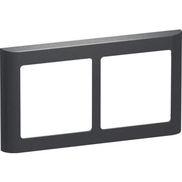 LK Fuga SOFT 63 vandret designramme 2 x 1 modul