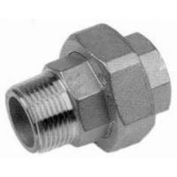 Rustfri Union muffe/nippel  1"