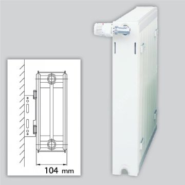 Heizrad Radiator Højde 500mm Type 22 - Dybde 104mm