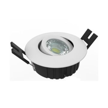 Punto 30 downlight LED 5W incl. driver IP44 Kipbar 30º