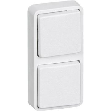 Minimodultryk 25x50mm hvid