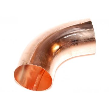 Kobber ø76mm bøjning 72 grader