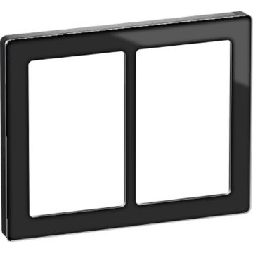 Fuga pure glas designramme 2 x 1½ modul