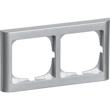 LK Fuga SOFTLINE 63 ramme 2 x 1 modul vandret