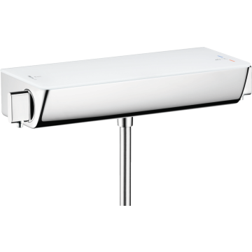 Hansgrohe Ecostat Select brusetermostat m/hvid glas