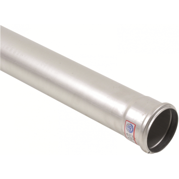 Blücher rustfri afløbsrør 75mm