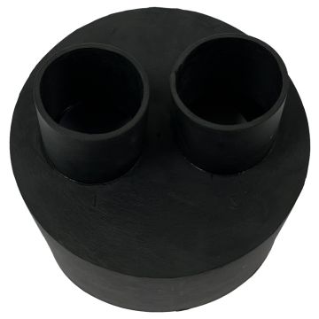 Endekappe til præ-isoleret dobbelt rør