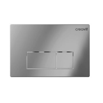 Creavit ARC betjeningsplade krom