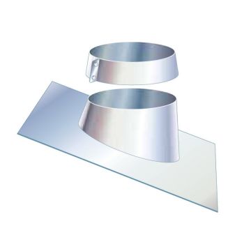Metalbestos taginddækning Alu. 5-32° Ø130 mm