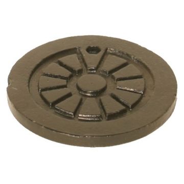 Duco dæksel til rørbrøndkarm støbejern