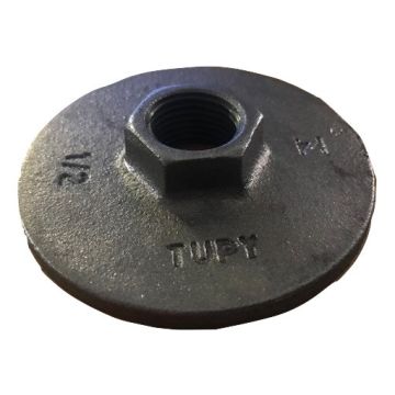 Flange sort uden bolthuller