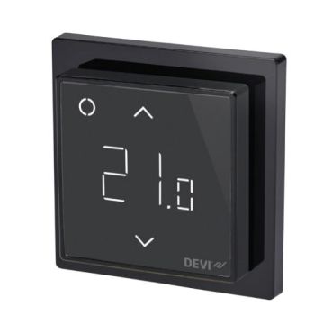 Devireg smart rumtermostat sort