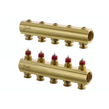 Danfoss FHF-2 manifold 5 afgange.