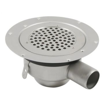 Blücher gulvafløb ø50mm til vinylgulv - højde 120-130 mm