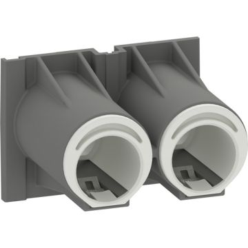 Tud 2xø16-20 mm for fuga indmurings- og instøbningsdåser