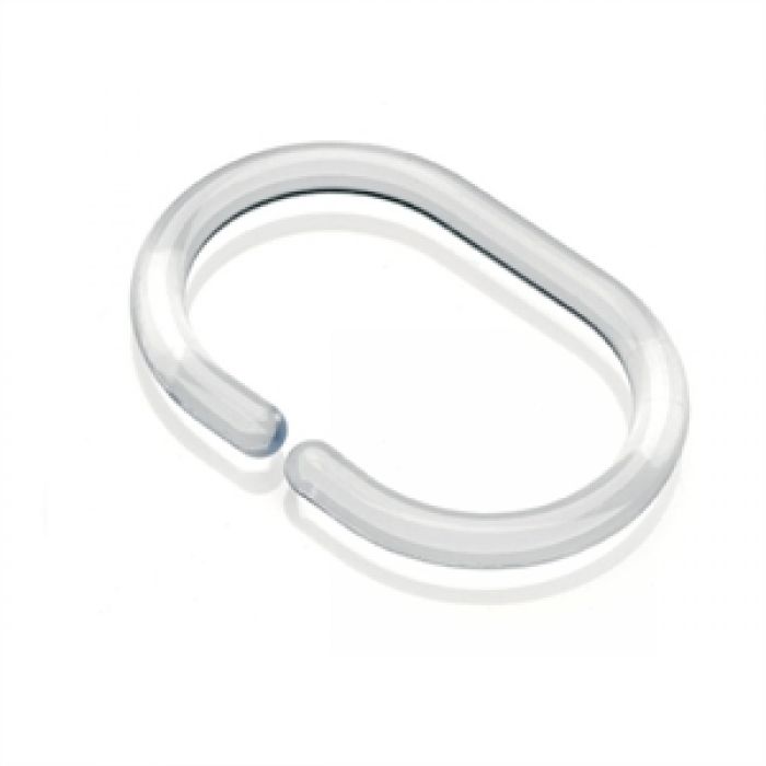 C shape. Кольцо для штор fora к14. C-Shaped. Ring with Rails.