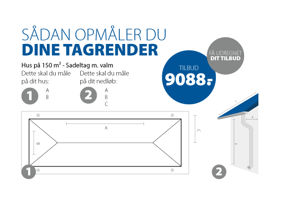 VVS-Eksperten hjælper dig med opmåling af tagrender