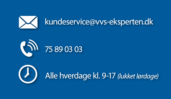 VVS-Eksperten kundeservice@vvs-eksperten.dk 75890303